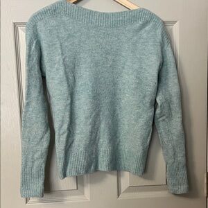 Banana Republic Soft Blue Crew Neck Sweater